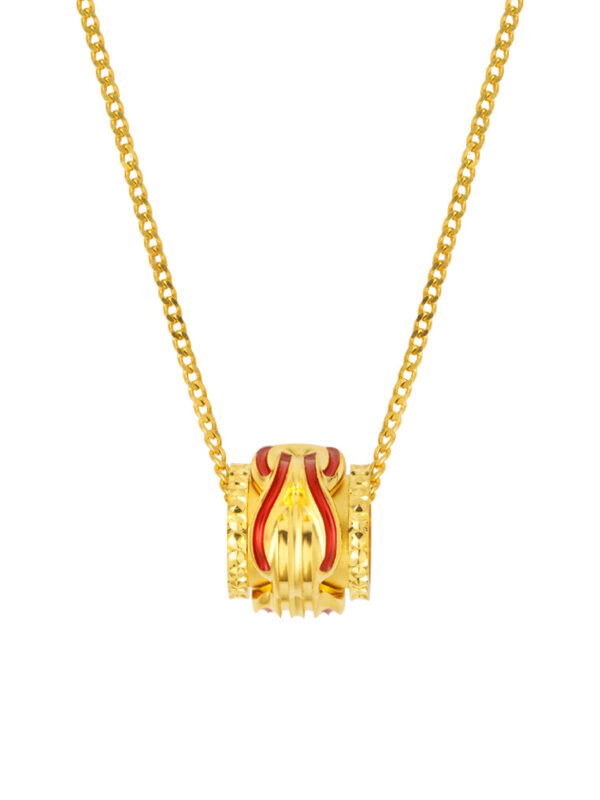 TOMEI x Xifu Necklace, Yellow Gold 999
