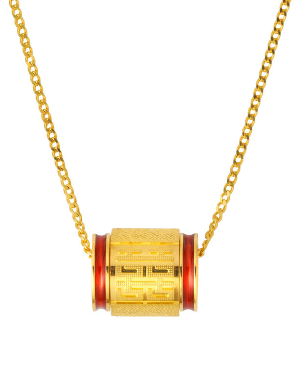 TOMEI x Xifu Necklace, Yellow Gold 999