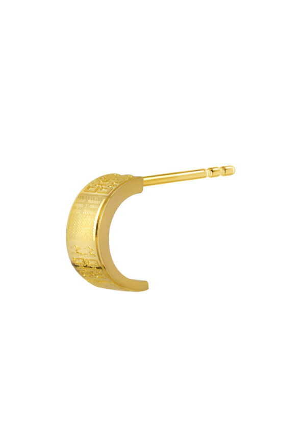 TOMEI x Xifu Earrings, Yellow Gold 999