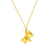 TOMEI Tedi Bear Necklace, Yellow Gold 916