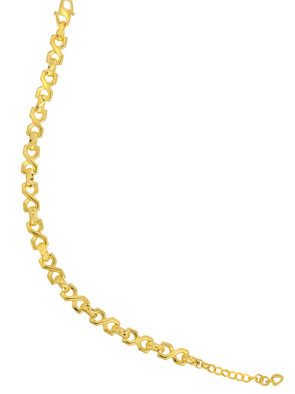 TOMEI X-Linked Bracelet, Yellow Gold 916