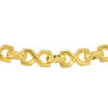 TOMEI X-Linked Bracelet, Yellow Gold 916