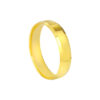 TOMEI Simply Plain Xi De Ring, Yellow Gold 916