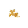 TOMEI Ribbon Earrings, Yellow Gold 916