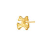 TOMEI Ribbon Earrings, Yellow Gold 916