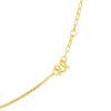 TOMEI X XIFU Wofen-Hearted Necklace, Yellow Gold 999