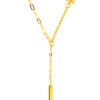 TOMEI Stick Necklace, Yellow Gold 999 (5D)