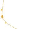 TOMEI X XIFU  Wofen-Hearted Bracelet, Yellow Gold 999