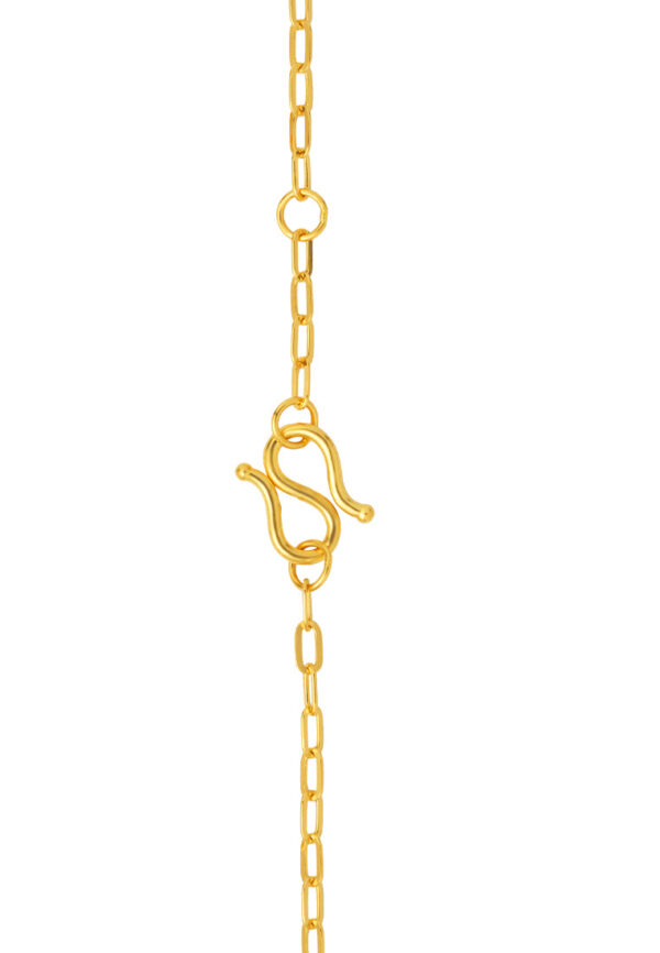 TOMEI X XIFU  Wofen-Hearted Bracelet, Yellow Gold 999