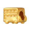 TOMEI [Online Exclusive] Mini Bus Charm, Yellow Gold 916