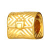 TOMEI [Online Exclusive] Elegant Clutch Bag Charm, Yellow Gold 916