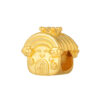 TOMEI Rainbow House Charm, Yellow Gold 916