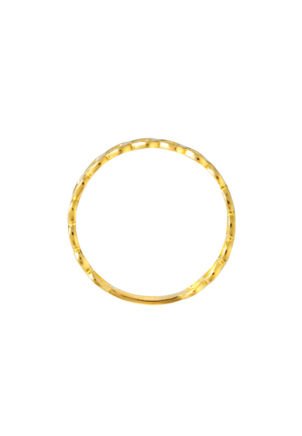 TOMEI [Online Exclusive] Simply Hearts Ring, Yellow Gold 916