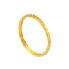 TOMEI [Online Exclusive] Tiny Lasered Ring, Yellow Gold 916