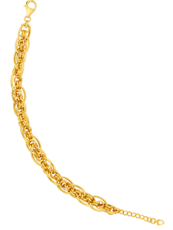 TOMEI Sensational Chain Bracelet, Yellow Gold 916