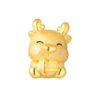 TOMEI [Online Exclusive] Chubby Pink Cheek Dragon Charm, Yellow Gold 999