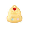 TOMEI [Online Exclusive] Lucky Bagpack Charm, Yellow Gold 999