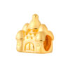 TOMEI [Online Exclusive] Magical Fairytale Castle Charm, Yellow Gold 999 (5D)