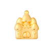 TOMEI [Online Exclusive] Magical Fairytale Castle Charm, Yellow Gold 999 (5D)