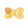 TOMEI [Online Exclusive] Rainbow Ribbon Charm, Yellow Gold 999