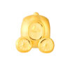 TOMEI [Online Exclusive] Be My Cinderella Pumpkin Coach Charm, Yellow Gold 999 (5D)