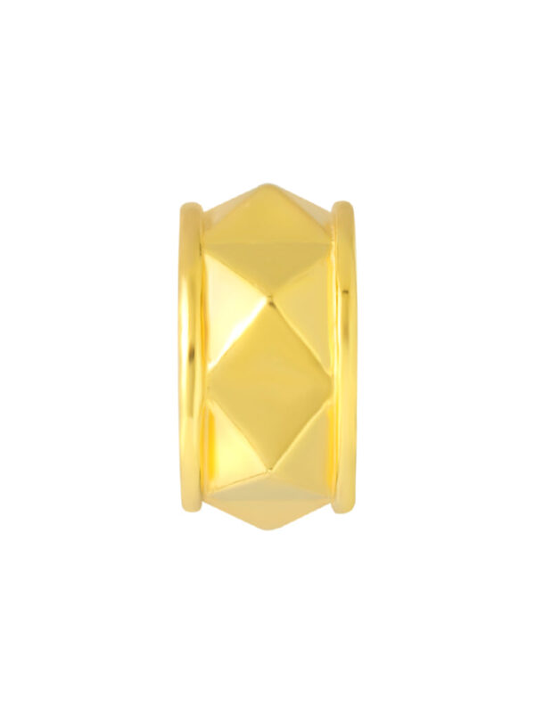 TOMEI Round Nut Charm, Yellow Gold 916
