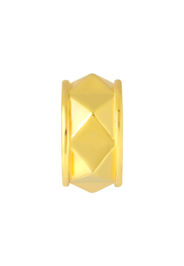 TOMEI Round Nut Charm, Yellow Gold 916