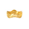 TOMEI Sri Puteri Collection Wavy Ring, Yellow Gold 916