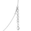 TOMEI Tri-Tone Beads Necklace, White+Rose+Yellow Gold 585