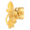[TOMEI x Prima Gold] Vigorous Vine Earrings, Yellow Gold 999