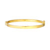 TOMEI Stylish Modern Bangle, Yellow Gold 916