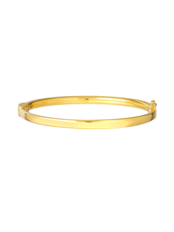 TOMEI Stylish Modern Bangle, Yellow Gold 916