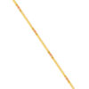 TOMEI Trio-Tone Bead Bracelet, Yellow Gold 916