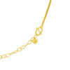 TOMEI x Xifu Flower Necklace, Yellow Gold 999