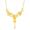 TOMEI x Xifu Flower Necklace, Yellow Gold 999