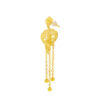 TOMEI x Xifu Earrings, Yellow Gold 999