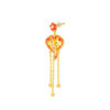 TOMEI x Xifu Earrings, Yellow Gold 999