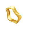 TOMEI Sri Puteri Collection Wavy Ring Yellow Gold 916