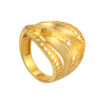 TOMEI Sri Puteri Collection Quintet Layer Ring, Yellow Gold 916