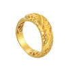 TOMEI Sri Puteri Collection Filigree Ring, Yellow Gold 916