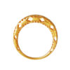 TOMEI Sri Puteri Collection Flower Ring Yellow Gold 916