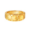TOMEI Sri Puteri Collection Flower Ring Yellow Gold 916