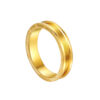 TOMEI True Love Couple Ring, Yellow Gold 916