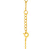 TOMEI Travel With Love Bracelet, Yellow Gold 916