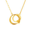 TOMEI X XIFU Love Knot Necklace, Yellow Gold 999