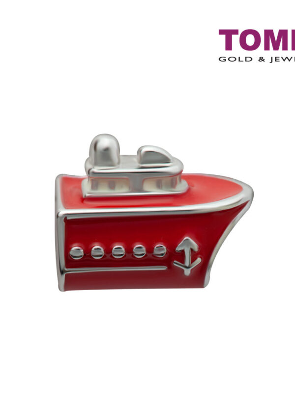 Voyager Cruise Charm | Tomei White Gold 585 (14K) (P5877)