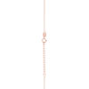 TOMEI Rouge Collection Lucky Lock Necklace, Rose Gold 750