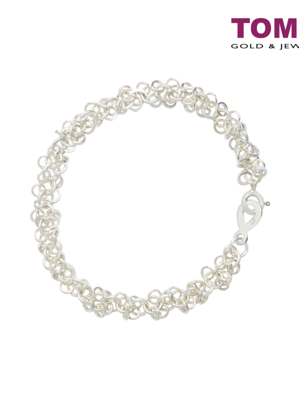 TOMEI [Online Exclusive] Frosty Faith Tri-Ring Bracelet | Tomei Sterling Silver 925 (SB87880)