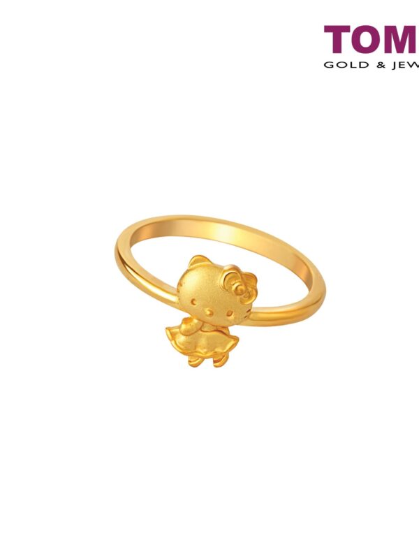 TOMEI x Hello Kitty Ring, Yellow Gold 916