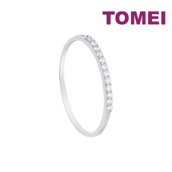 TOMEI [Online Exclusive] Eternity Ring, White Gold 750